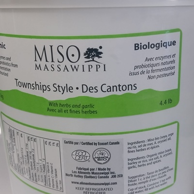 Miso Massawippi des cantons - Ail et fines herbes - 2kg